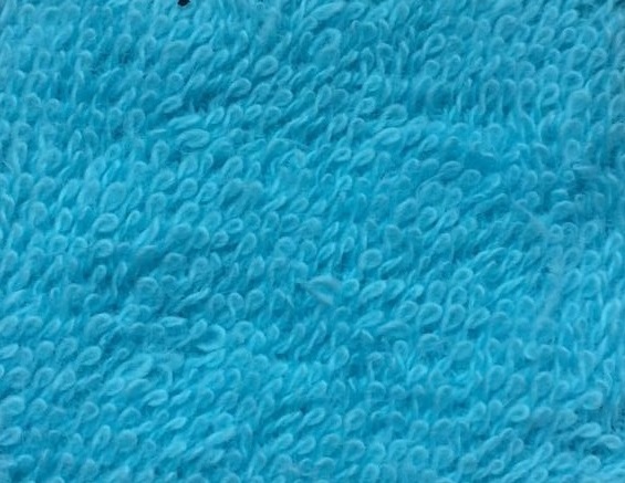 Махровая ткань бирюзовая