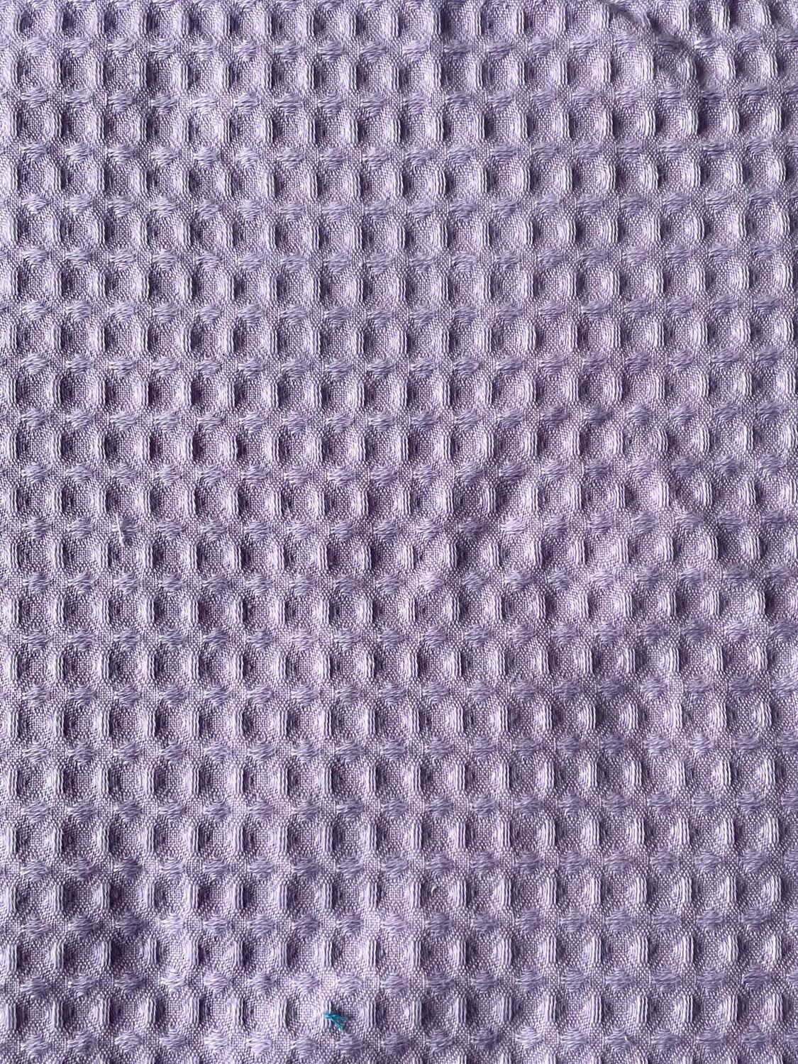 Вафельное полотно лиловое