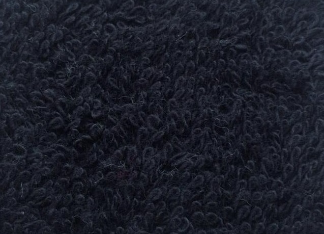 Махровая ткань на отрез черная